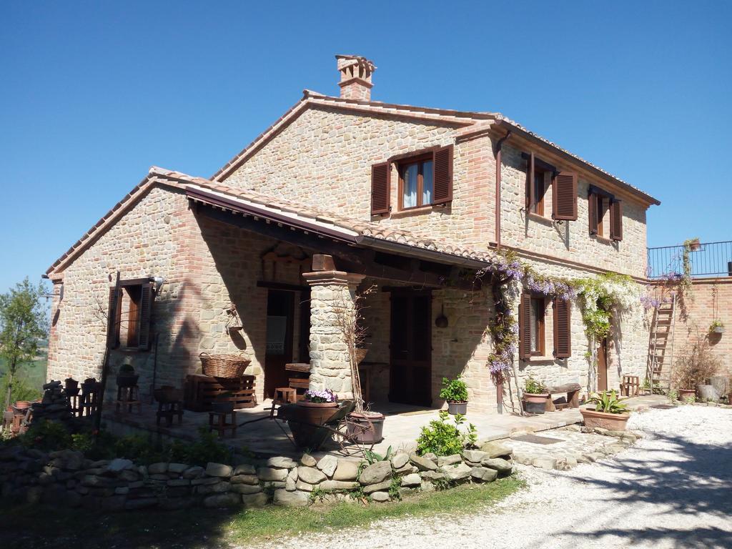 Casale San Martino Agriturismo Bio Sant'Angelo in Pontano Bagian luar foto